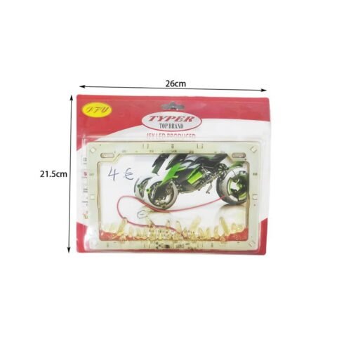 10132 LED πλάισιο πινακίδας μηχανής - LED Motorcycle license plate frame
