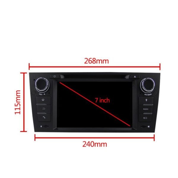 111904-1 Ηχοσύστημα αυτοκινήτου 2DIN – BMW E90 – Android - 111904