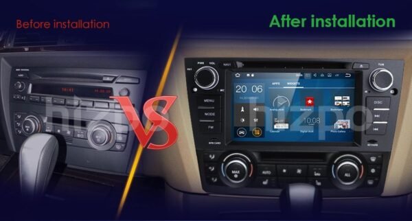 111904-8 Ηχοσύστημα αυτοκινήτου 2DIN – BMW E90 – Android - 111904