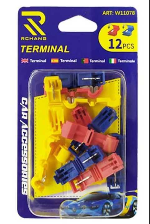 142023 Σετ κλέφτες ρέυματος καλωδίου - Clips - T1/T2/T3 - 12pcs - 142023