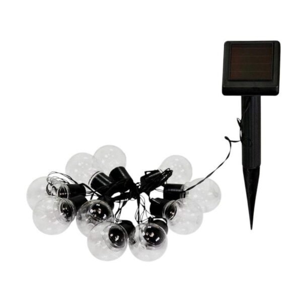 Ηλιακή γιρλάντα φωτισμού LED - 10m - 10Lamps - 152943 - Warm White
