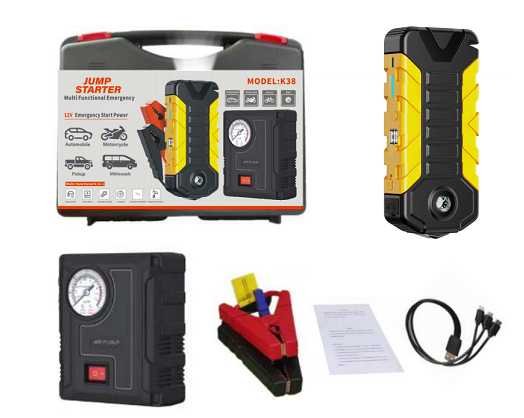 170832-1 Εκκινητής μπαταρίας οχημάτων Jump Starter με αεροσυμπιεστή - 1710939/06B - 170832