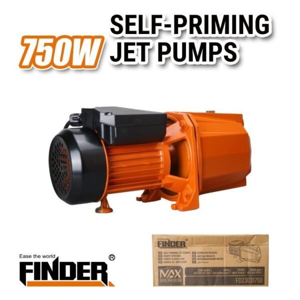 197421-1 Αντλία επιφανείας νερού - JET100A - 750W - 1HP - Finder - 197421