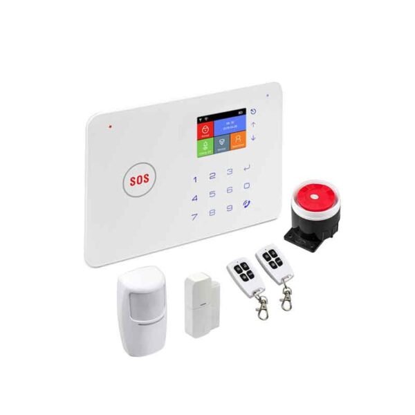 201021-2 Wi-Fi + GSM Σύστημα Συναγερμού Ασφαλείας με Οθόνη Αφής & Τηλεχειριστήρια - Security alarm system