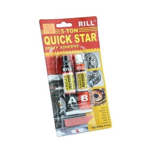 20493 Rill Σετ ισχυρές κόλλες - 5-Min quickstar epoxy adhesive