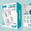 Πολύπριζο 3 θέσεων με θύρες USB - KOS-27015EU - 270155