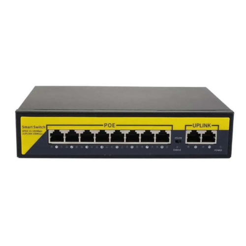 300020 Switch καταγραφικού POE με 8 υποδοχές - 10/100Mbps - 300020