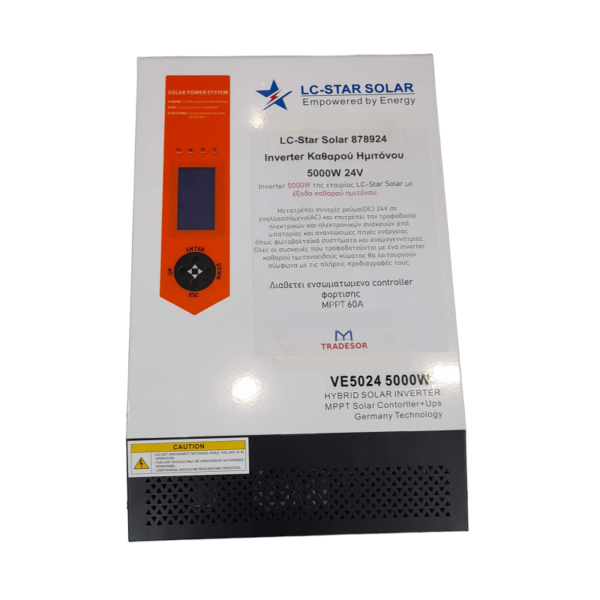 338013 Power Inverter - 24V - 5000W - 60A - LC-Star Solar - 338013