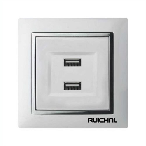 363303 Πρίζα τοίχου με 2 θύρες USB - Χωνευτή - RC3633 - 363303
