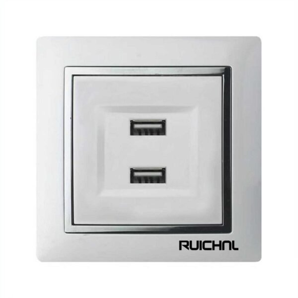363303 Πρίζα τοίχου με 2 θύρες USB - Χωνευτή - RC3633 - 363303