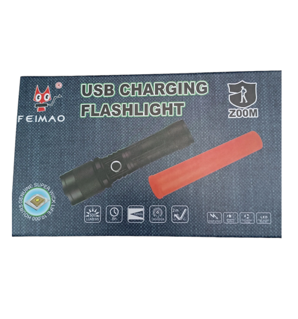 416054-2 Επαναφορτιζόμενος φακός LED - P525-TG - 416054