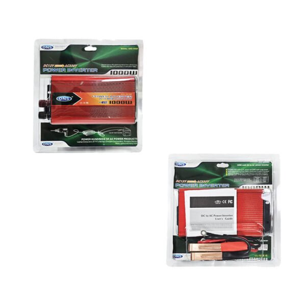 42087 ONS Μετατροπέας Ρεύματος Inverter DC σε AC 1000W για Αυτοκίνητο - DC to AC Power Inverter 1000W for Car