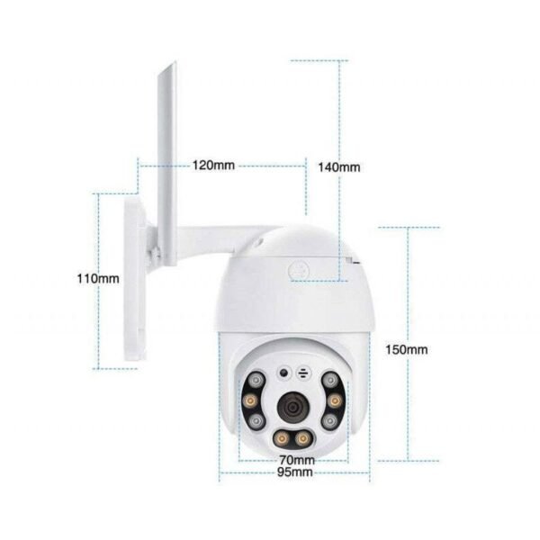 Lylu Κάμερα ασφαλείας 5.0MP - IP WIFI Smart camera