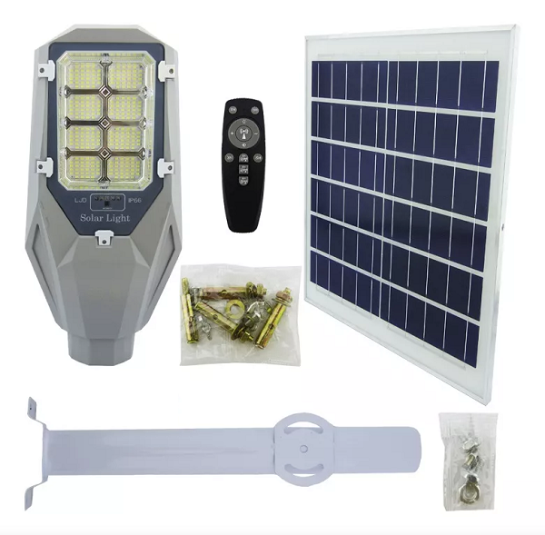 Ηλιακός προβολέας LED 100W με τηλεχειριστήριο