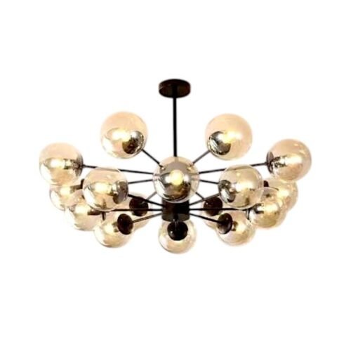 Φωτιστικό οροφής LED - 50148 - E27 - Black - 431408