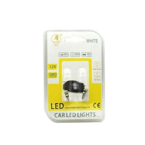 49110 EJC Λάμπες Αυτοκινήτου T5-6 Led 12V 2τμχ ψυχρό φως – LED light