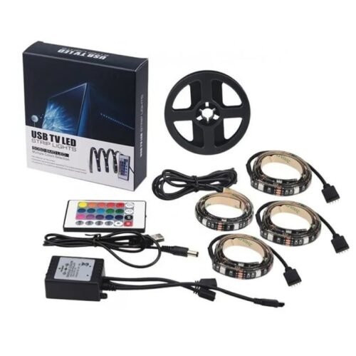 560060 Ταινία Led για TV IP65 RGB Usb TV Led Strip Lights 5050 SMD Led 4x50cm