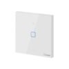 56122 Sonoff TX T0 Χωνευτός Διακόπτης Τοίχου Wi-Fi για Έλεγχο Φωτισμού με Πλαίσιο και Ένα Πλήκτρο Αφής Φωτιζόμενος Λευκός – Google Home