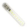 68080 Mini USB LED φορητό φως με 8 led Cool white