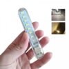 68080-2 Mini USB LED φορητό φως με 8 led Cool white