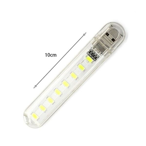 68080-3 Mini USB LED φορητό φως με 8 led Cool white