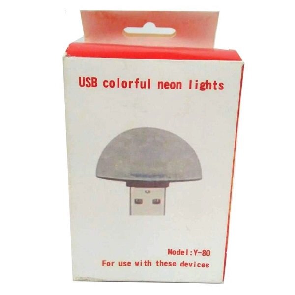 759611-2 Φωτάκι φωτορυθμικό USB LED πολύχρωμο που χορεύει στη μουσική