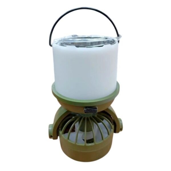 817568-4 Φαναράκι LED 2in1 με Ανεμιστήρα & Ηλιακό Πάνελ CH-F803