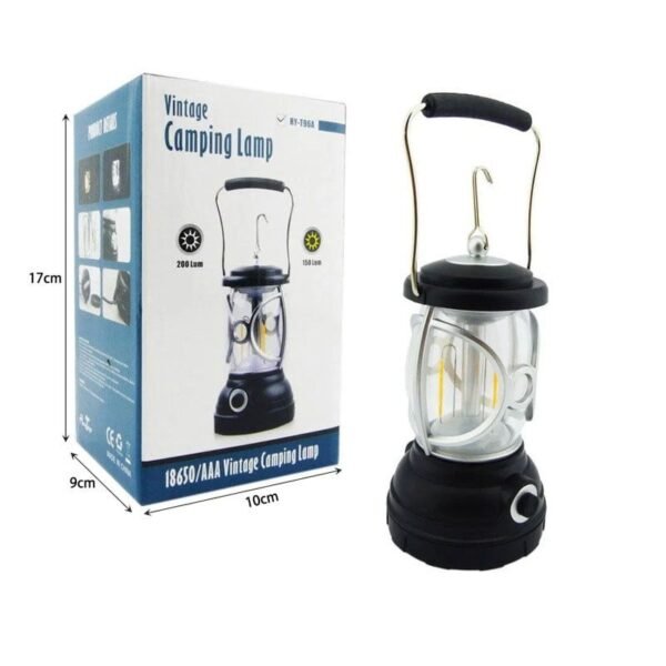 z693100 Επαναφορτιζόμενο LED Φανάρι Κάμπινγκ - Vintage camping lamp (Αντιγραφή)