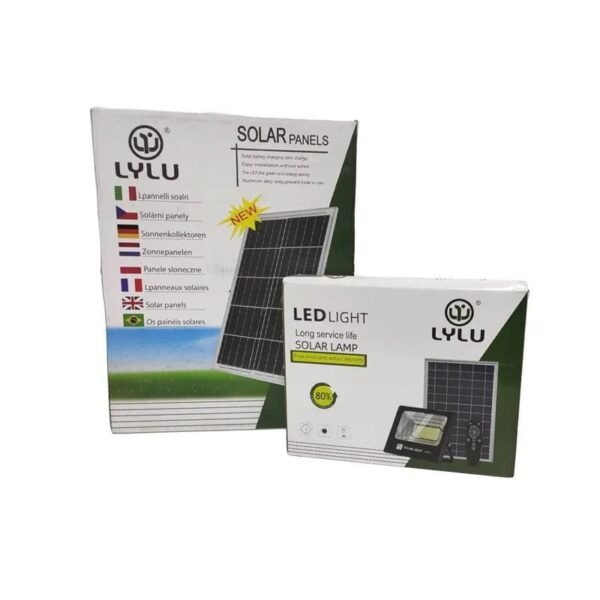 Ηλιακός προβολέας LED 600W με τηλεχειριστήριο