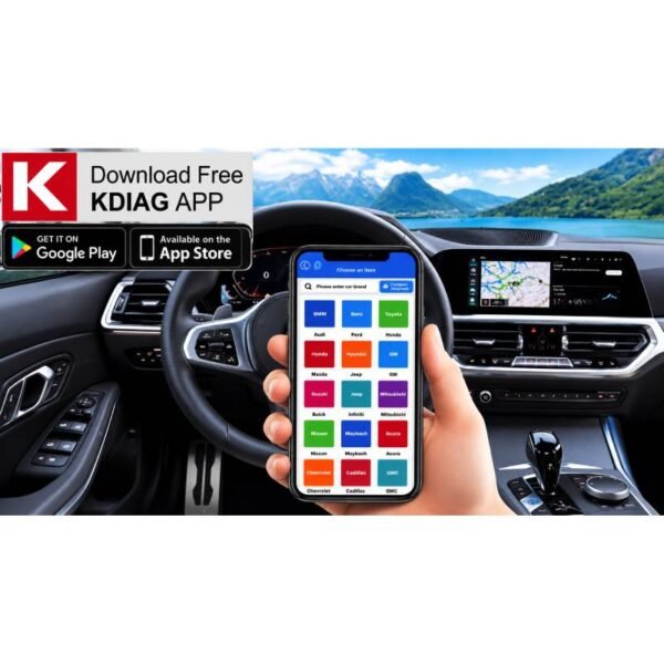 014526-1 KONNWEI Διαγνωστικό Αυτοκινήτου OBD2 Bluetooth KDIAG - KDIAG Bluetooth OBD2 Car Diagnostic Scanner