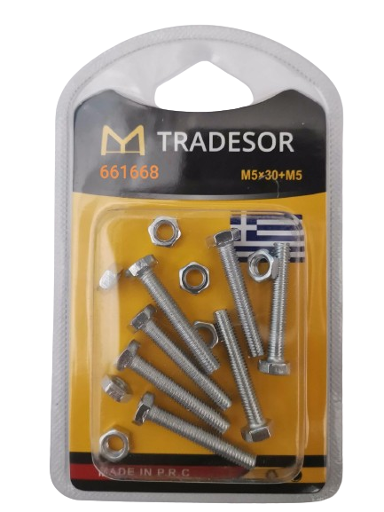661668 Βίδες - 5X30mm - Σετ 12 πακέτα - 661668