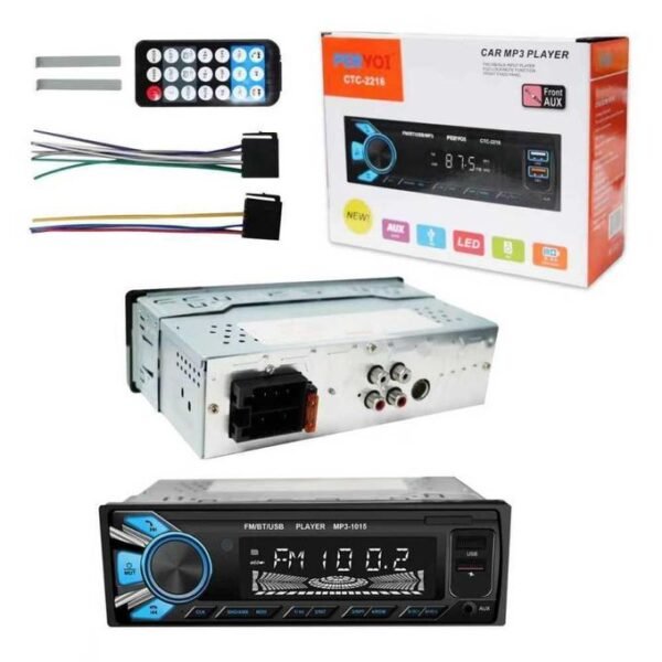 000560-1 Ηχοσύστημα αυτοκινήτου 1DIN - Bluetooth - CTC-2214 - 000560