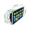 000566-3 Ηχοσύστημα αυτοκινήτου 2DIN - 1088A - 10" - 2+32G - Android - 000566