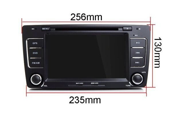 Ηχοσύστημα αυτοκινήτου 2DIN - Skoda Octavia - 8305 - 2+16GB - Android - 000965