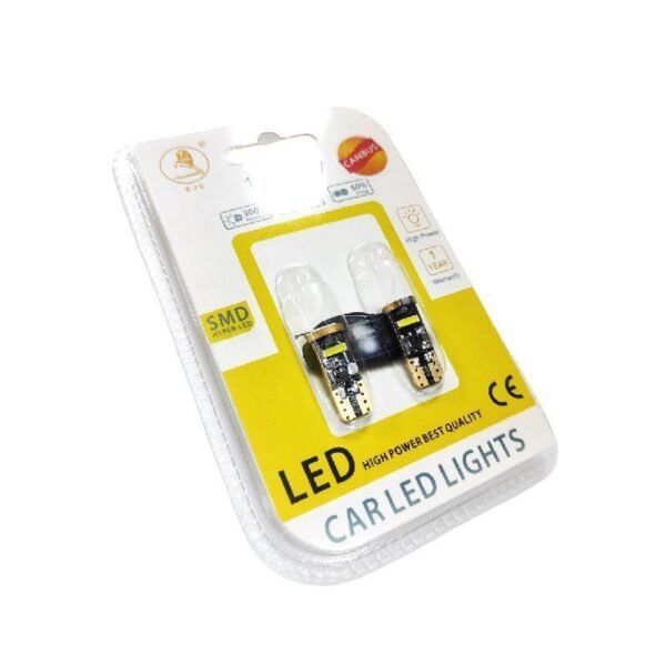 001005-1 EJC Λάμπες Αυτοκινήτου Canbus T10-7020-3SMD LED 12v 2τμχ ψυχρό φως - LED light