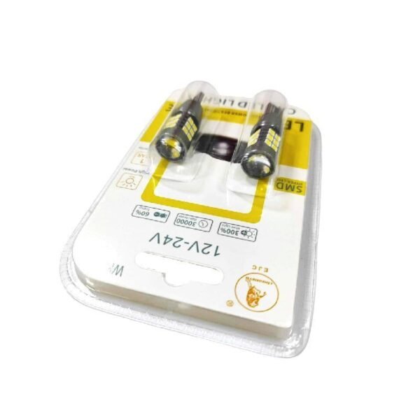 001100-1 EJC Λάμπες Αυτοκινήτου T15-3030-27SMD 12V-24 2τμχ ψυχρό φως – LED light