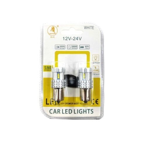 001103 EJC Λάμπες Αυτοκινήτου EMO-3020-12SMD-1156 12V-24 2τμχ ψυχρό φως – LED light