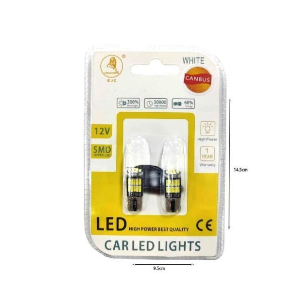 001107-2 EJC Λάμπες Αυτοκινήτου Canbus T10-4014-26-6Led 12V 2τμχ ψυχρό φως – LED light