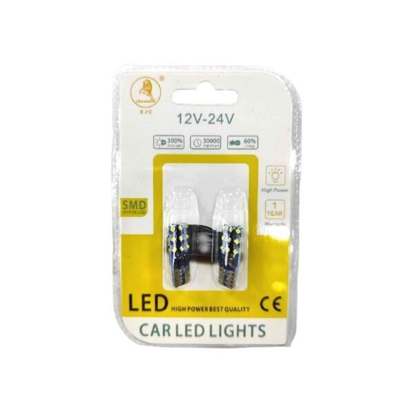 001115 EJC Λάμπες Αυτοκινήτου 2016-24LED 12V-24 2τμχ ψυχρό φως – LED light
