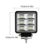 EJC LED προβολέας εργασίας 6000Κ 9-60V - LED Working Light