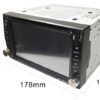 Ηχοσύστημα αυτοκινήτου 2DIN με DVD - CTC-6606 - 6.2” - 003546