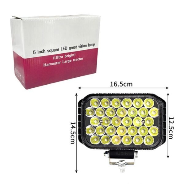 004125 Προβολέας εργασίας LED 5inch - LED work light harvester large tractor