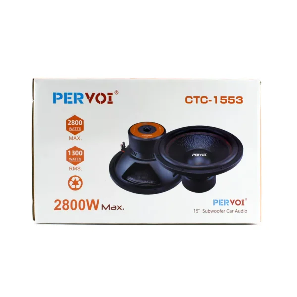 004369-1 Ηχείο αυτοκινήτου - Subwoofer - CTC-1553 - 15'' - 004369