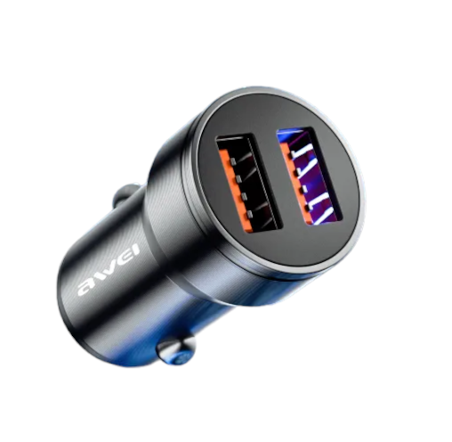 006514-1 Φορτιστής αναπτήρα αυτοκινήτου - Quick Charger - C-855 - AWEI - 006514