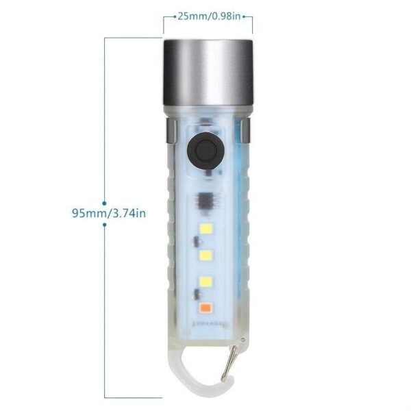 Επαναφορτιζόμενος Φακός LED ZJ-012 - Multifunctional LED Flashlight