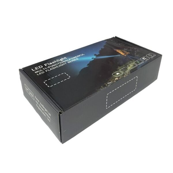 0102137-1 Επαναφορτιζόμενος Φακός LED USB 5021A - Multi-functional Powerful Flashlight Series
