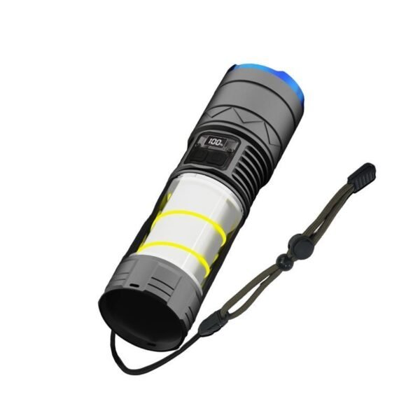0102137 Επαναφορτιζόμενος Φακός LED USB 5021A - Multi-functional Powerful Flashlight Series