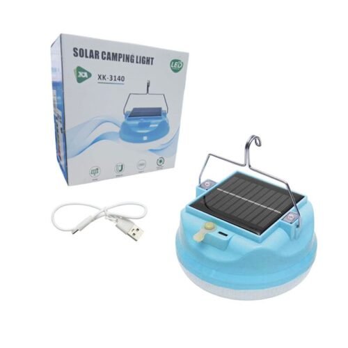 0102147 Φορητό Φωτιστικό με Ηλιακό Πάνελ XK-3140 - Solar Camping Light