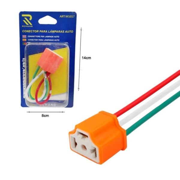 0111581-1 Rchang Αντάπτορας για Λάμπες Φις H4 W1017 - Light Connector Adapter