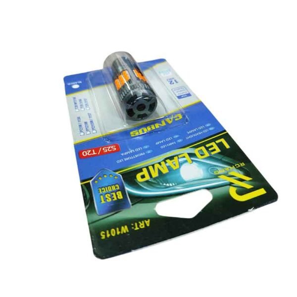 Rchang Λάμπα Αυτοκινήτου Φλας Κίτρινο Canbus 12V S25/T20 W1015 - Led Lamp